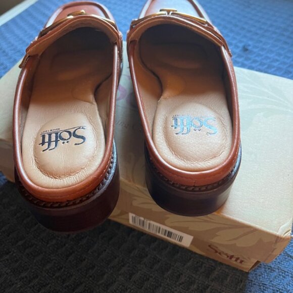Sofft Rosalia Leather Mule – Cedar Brown - Women’s US 6.5- New with Box - Picture 6 of 7